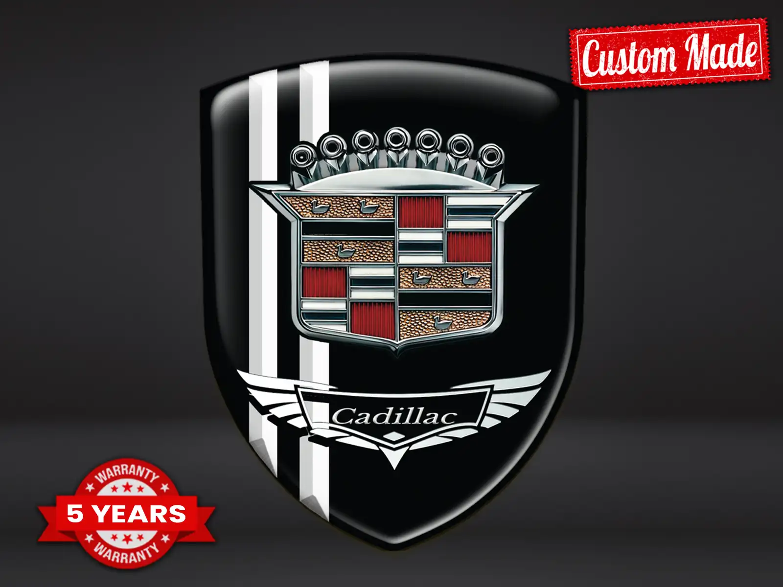 Cadillac Autosticker Robust Universal Hochwertig
